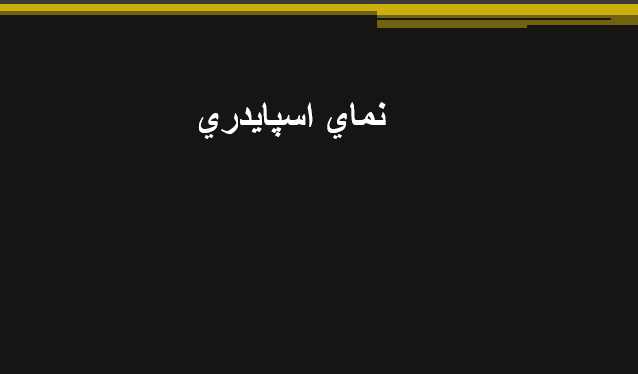 دانلود-پاورپوینت-نماي-اسپايدري